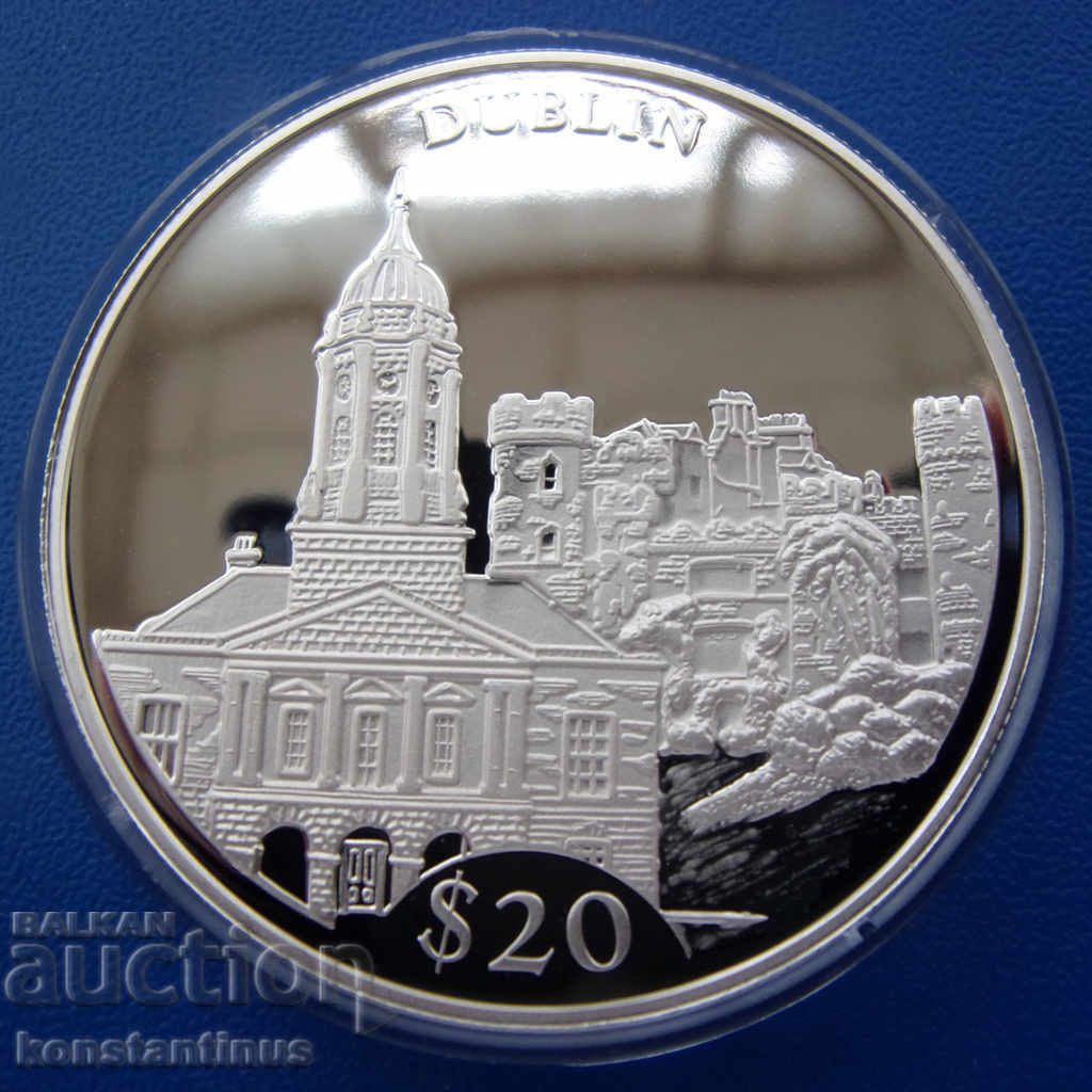 Liberia $ 20 2000 Silver'999 PROOF UNC