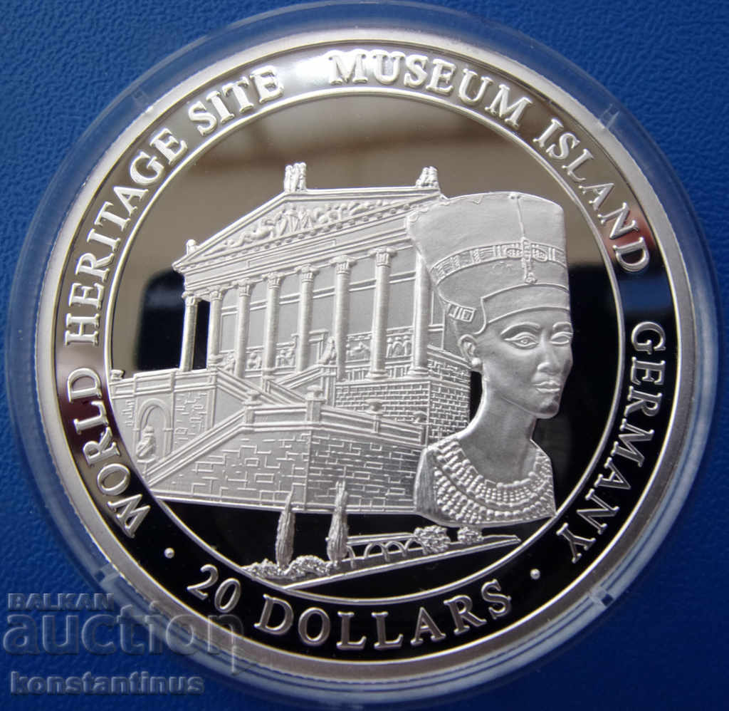 Λιβερία 20 $ 2000 Silver'999 PROOF UNC