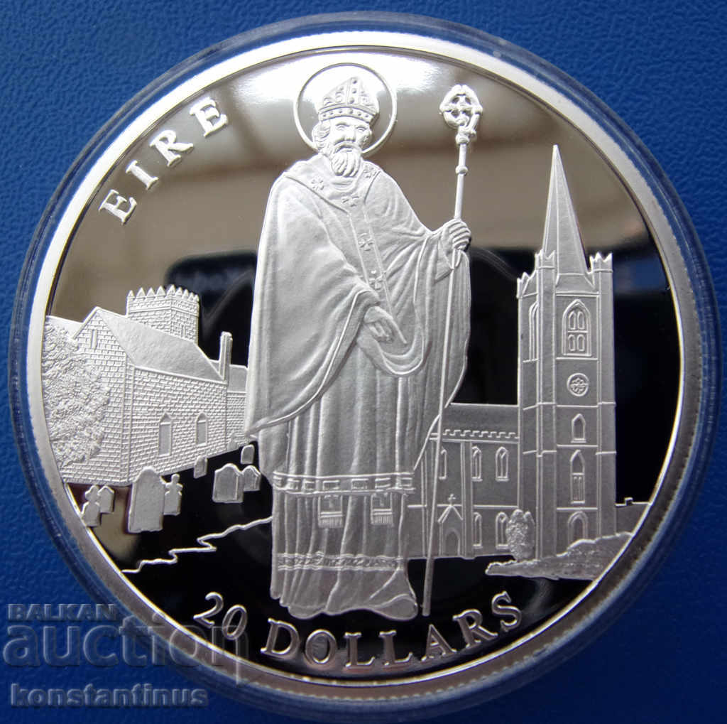 Liberia $ 20 2001 Silver'999 PROOF UNC