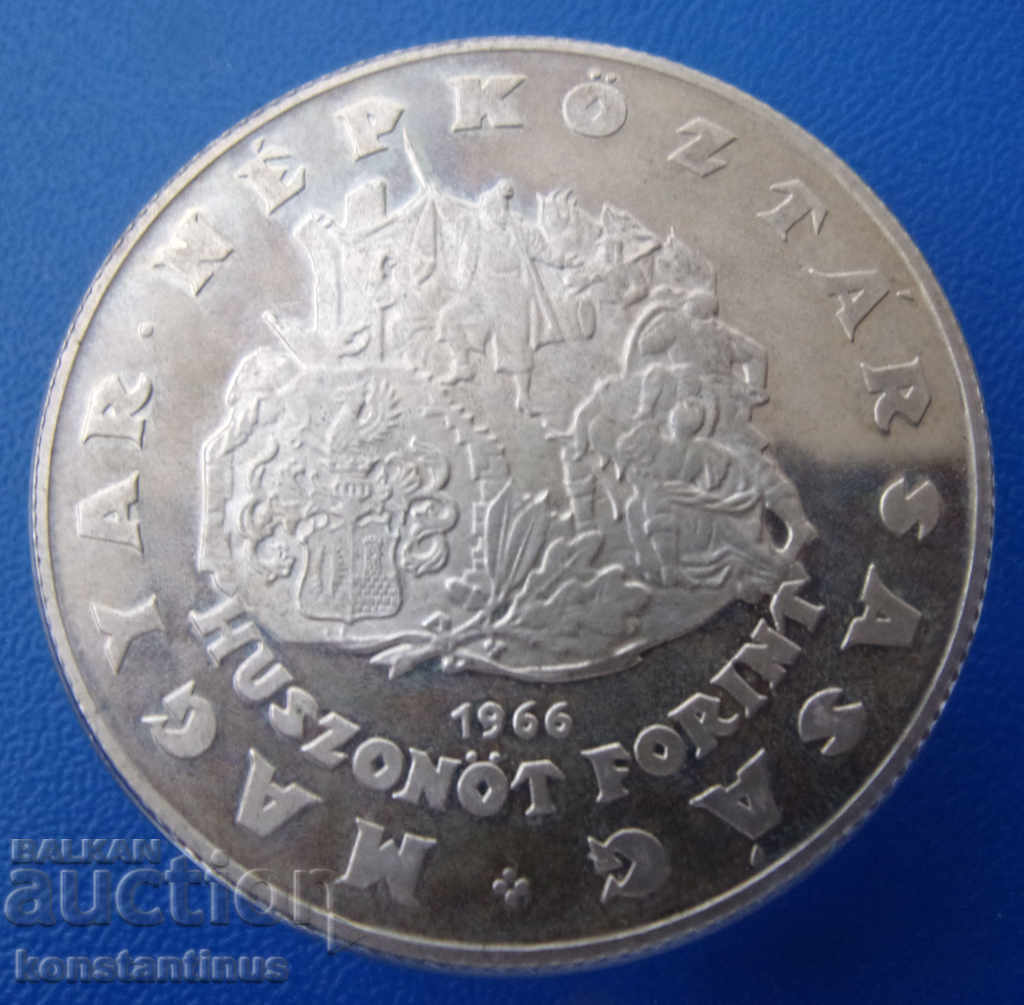 Hungary 25 Forint 1966 UNC Rare