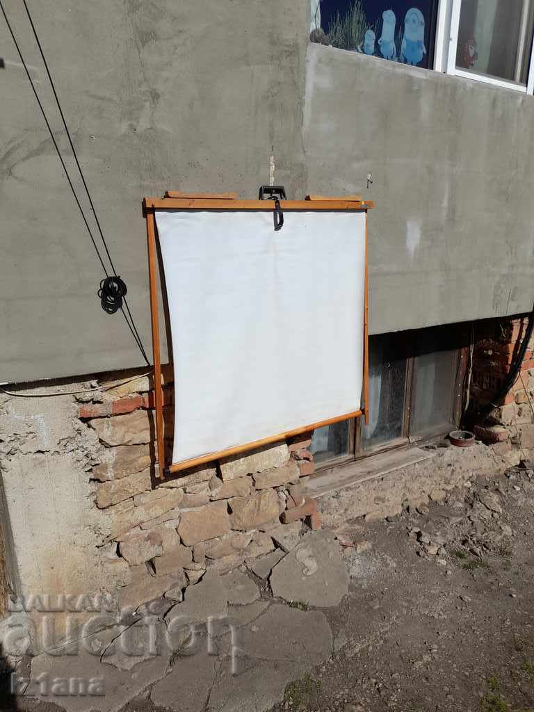 Delivery of Large projection screen, board