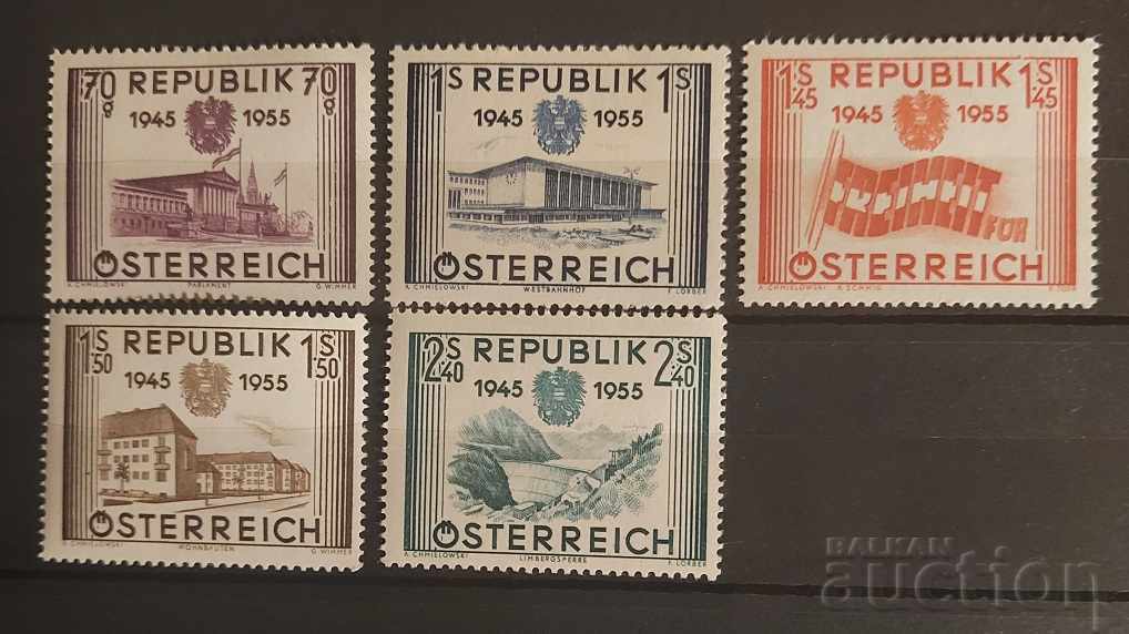 Αυστρία 1955 Επέτειος / Ανεξαρτησία 51,50 € MNH