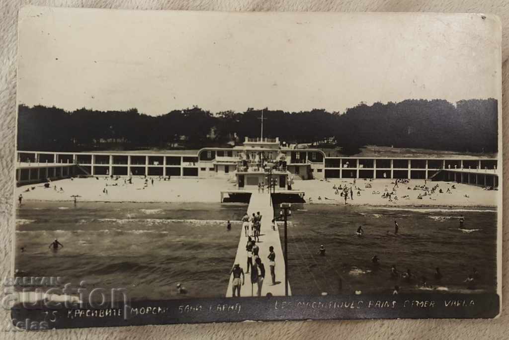Old postcard 1930s Varna # T # `1