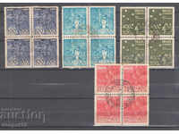 1939-40. Brazilia. Timbre poștale pentru tineri. Antrenor.