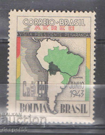 1943. Brazilia. Poștă aeriană.