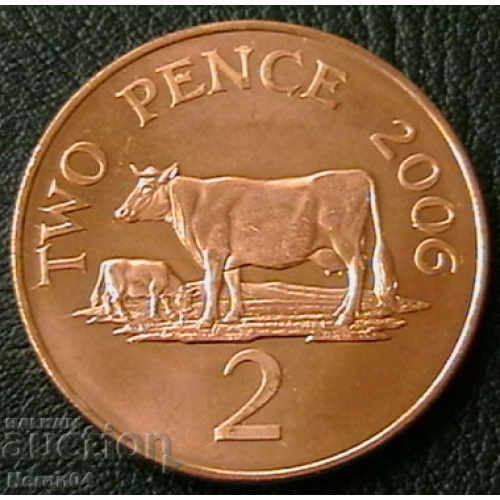 2 pence 2006, Guernsey