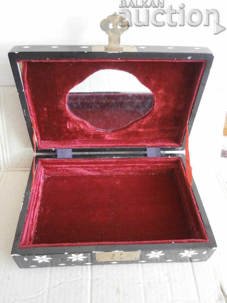 vintage ιαπωνική κοσμηματοθήκη, κοσμήματα από μαργαριτάρι - 6 vintage ιαπωνική κοσμηματοθήκη, κοσμήματα από μαργαριτάρι - 6