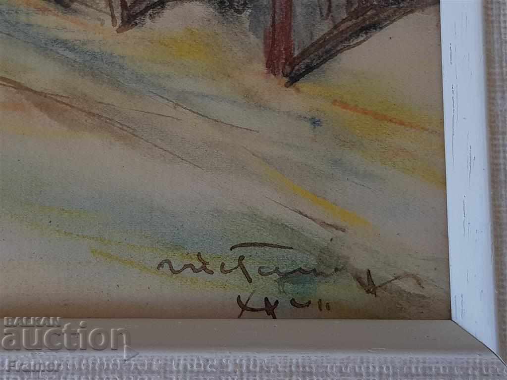 Delivery of NIKOLA TANEV Near Sofia 1948 unique color picture