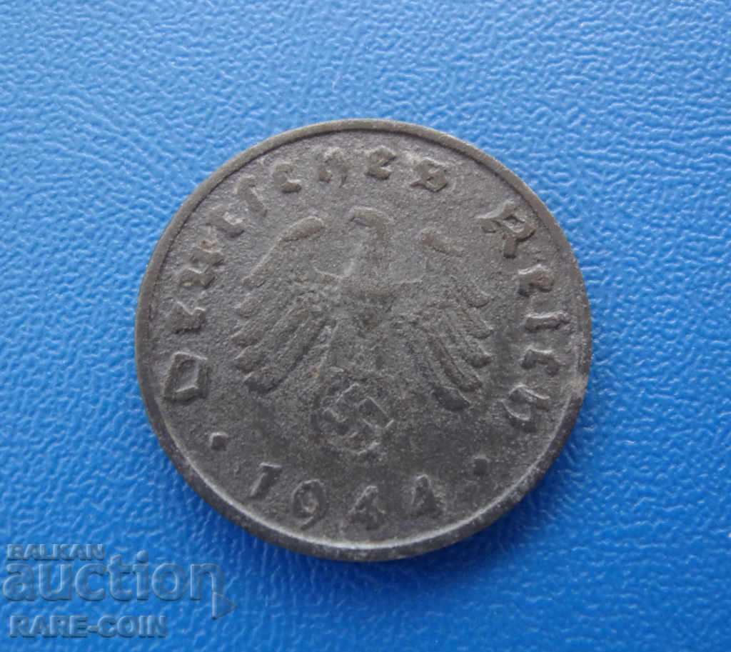RS (24) Germania III Reich 10 Pfennig 1944 F Rare cu preț € 7.67 | 15.00 BGN