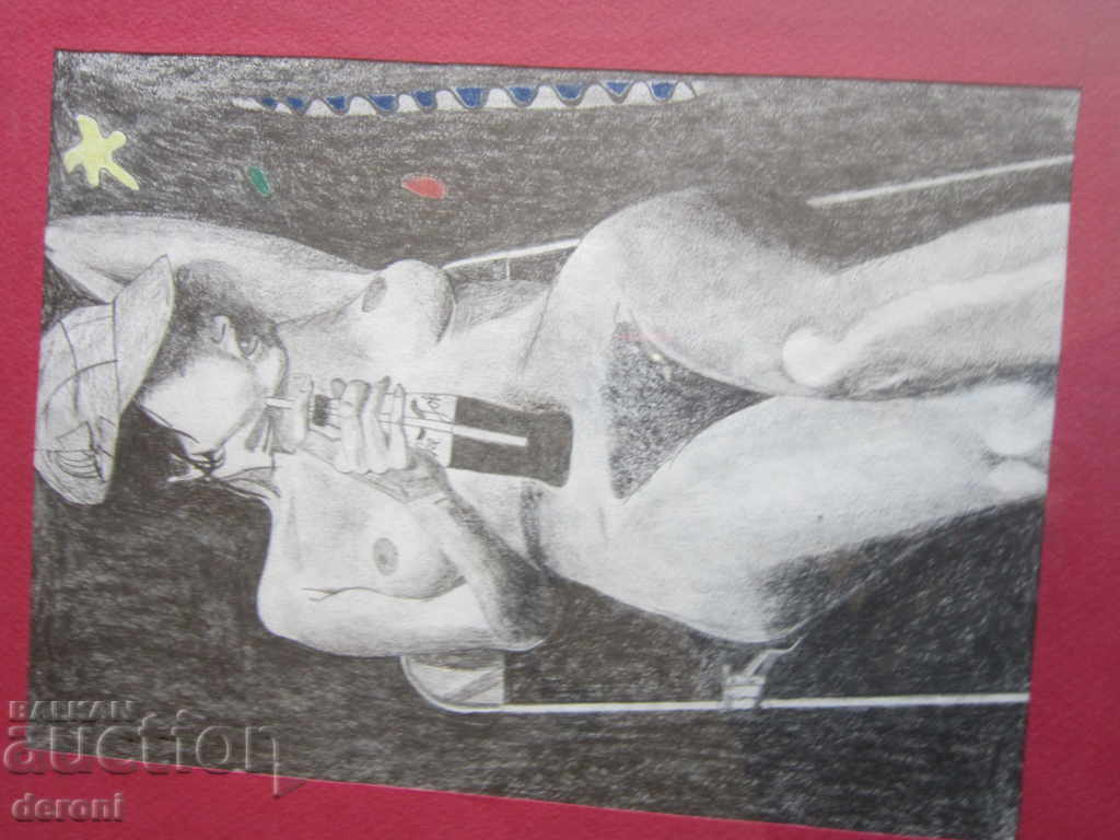 Amazing painted erotic painting signed 6 with price 500.00 BGN | € 255.65 Amazing painted erotic painting signed 6 with price 500.00 BGN | € 255.65