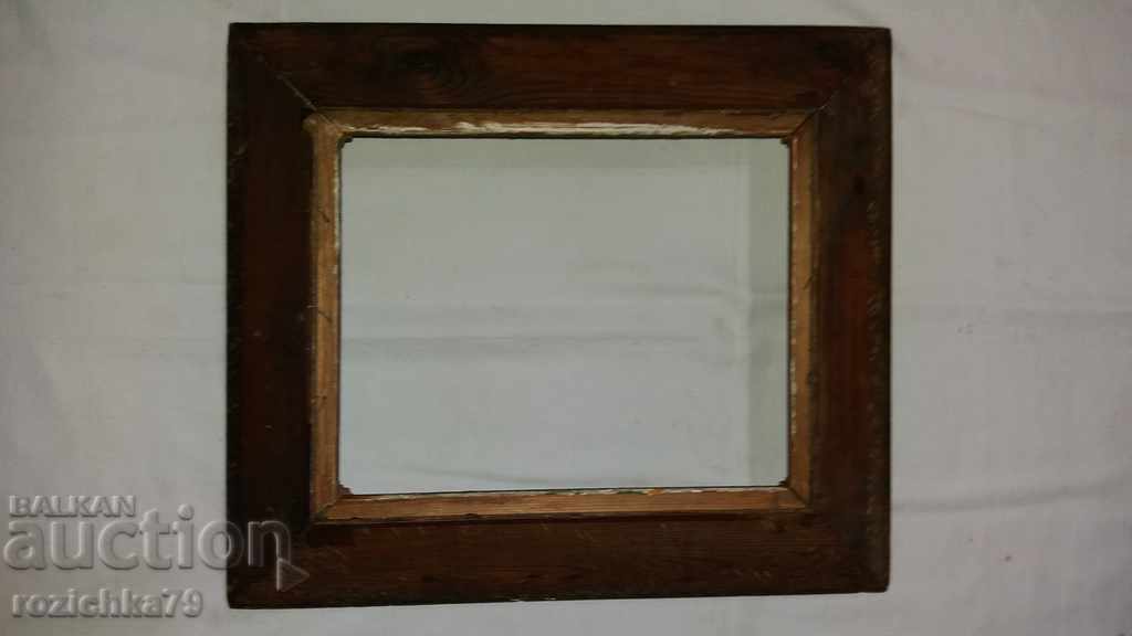 Old wooden frame for tapestry picture - 6 Old wooden frame for tapestry picture - 6