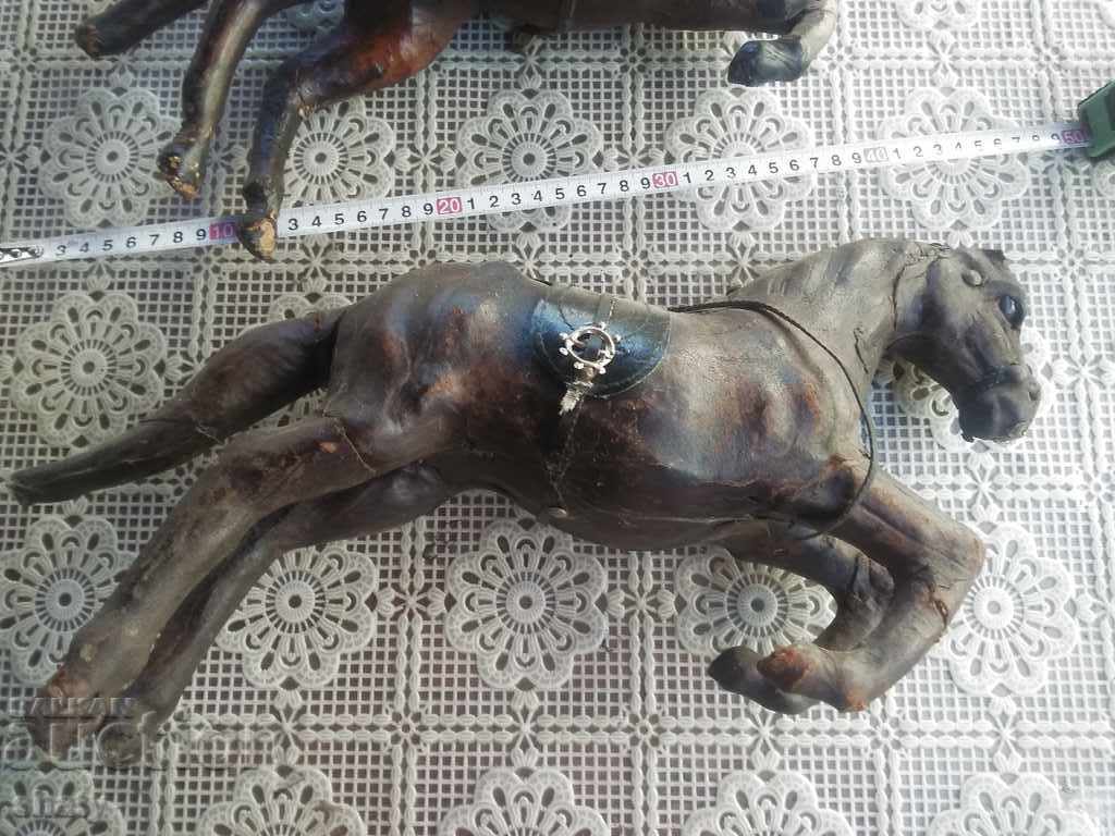 Old leather horses. - 6