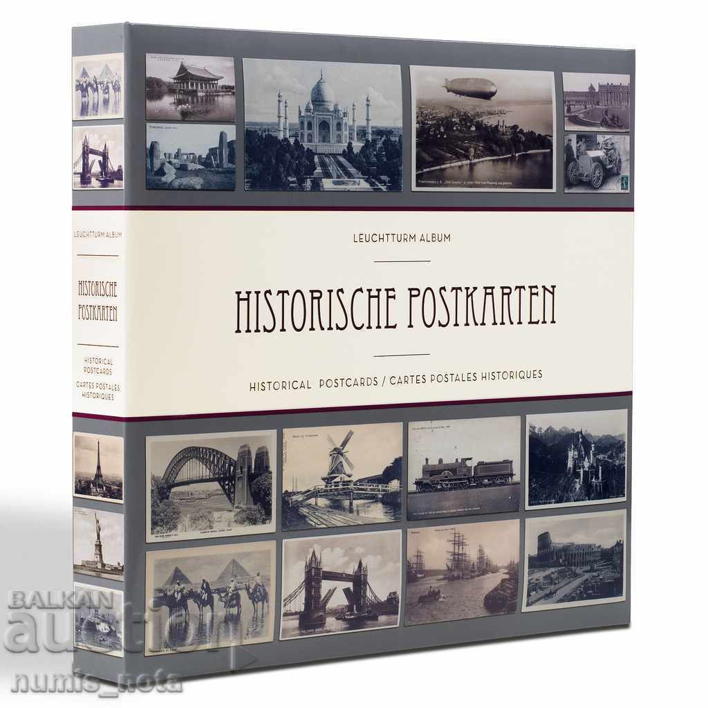 Album for 600 historical postcards