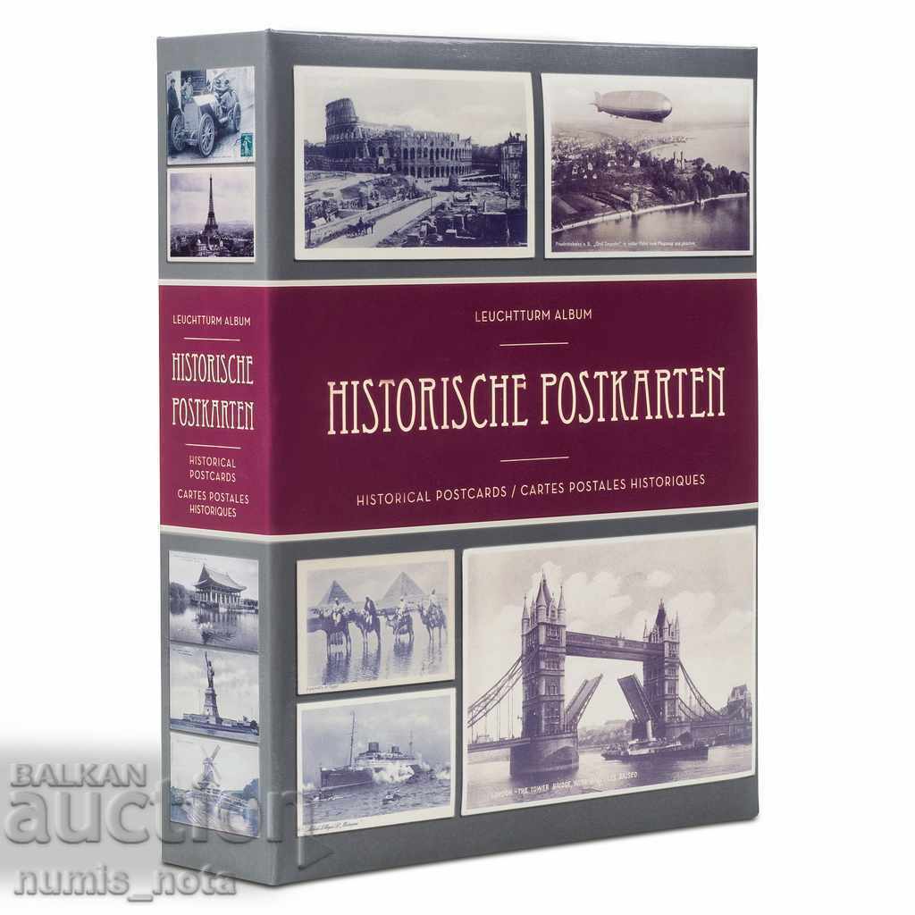 Album for 200 historical postcards