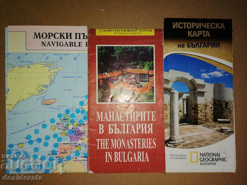Geographical / Tourist maps - over 300 pieces - 5