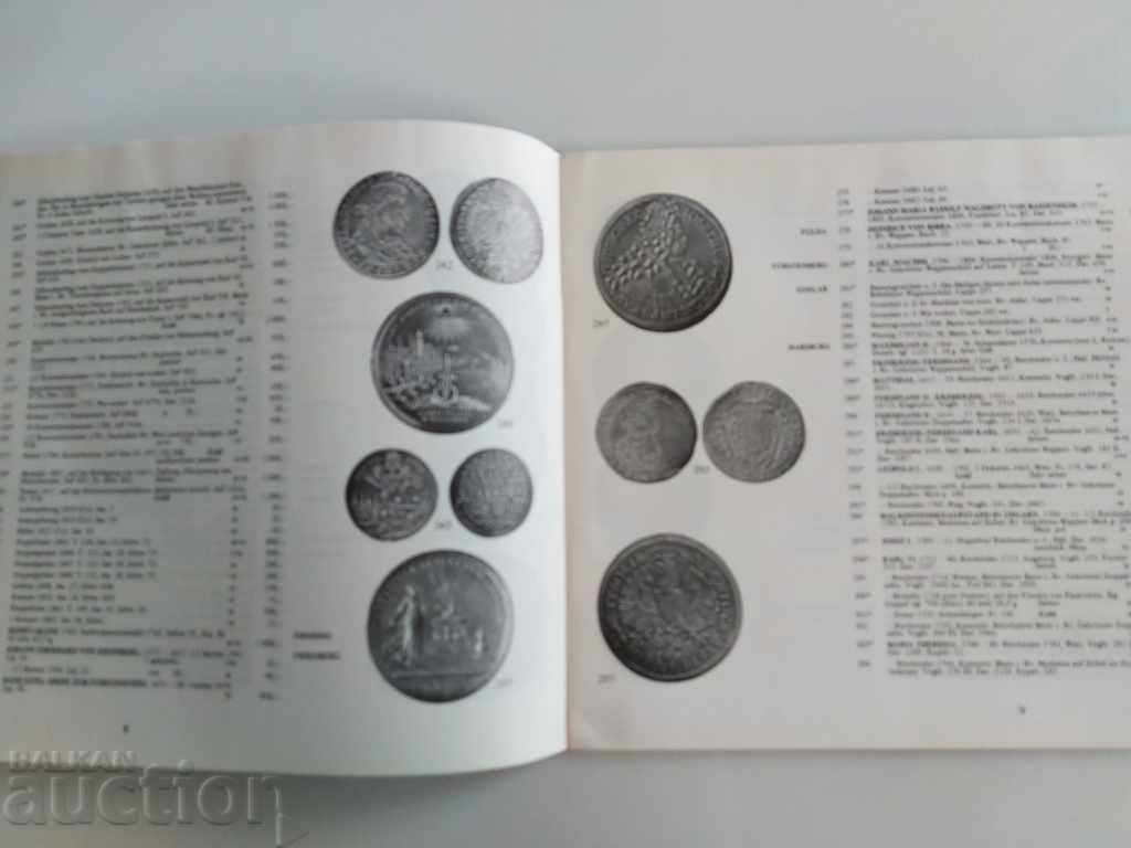 Auction BROCHURE COIN CATALOG COIN GERMAN LANGUAGE Auction BROCHURE COIN CATALOG COIN GERMAN LANGUAGE