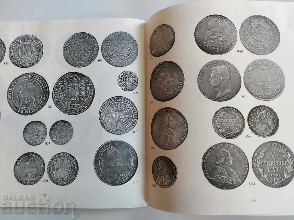 BROCHURE COIN CATALOG COIN GERMAN LANGUAGE - 6 BROCHURE COIN CATALOG COIN GERMAN LANGUAGE - 6