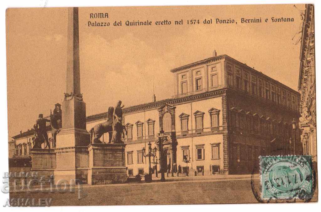 Italia - Roma / vechi călătorit 1913 /