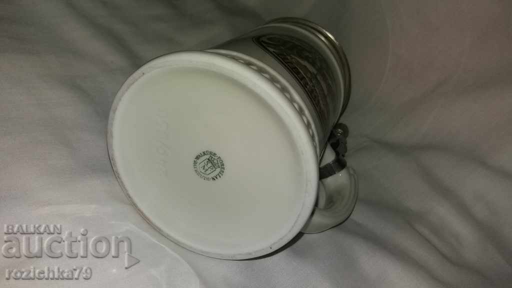 Porcelain mug with lid - 7 Porcelain mug with lid - 7