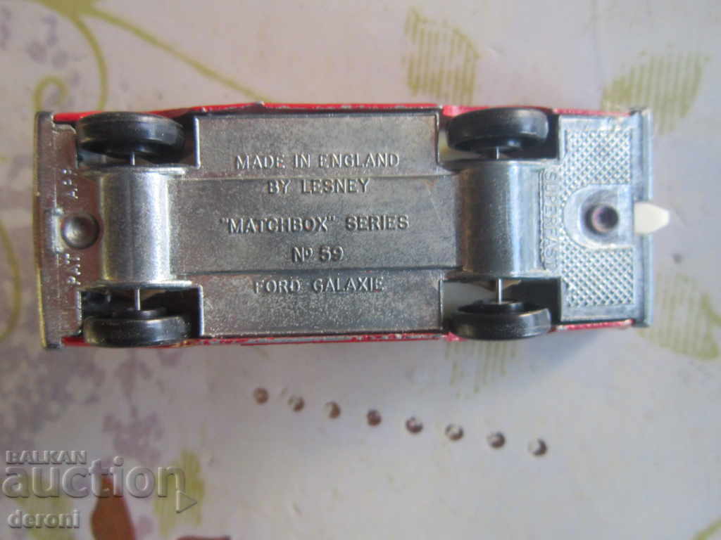 Кола количка Ford Galaxie пожарникарски шеф - 5