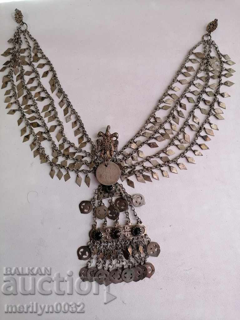 Women's silver jewelry, flannel, barb bitch pendant costume