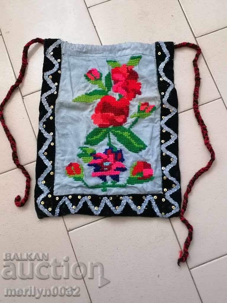 Costum șorț brodat țesut pentru copii sukman - 6 Costum șorț brodat țesut pentru copii sukman - 6