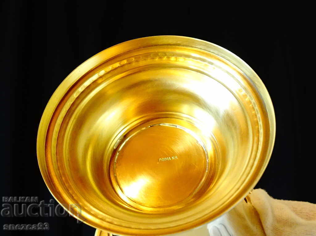 Swedish bronze wine glass 300 ml - 5 Swedish bronze wine glass 300 ml - 5