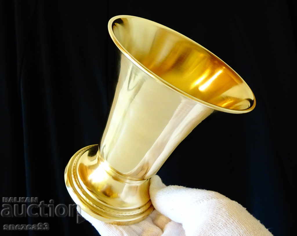 Swedish goblet, brass cup Prima N.S.