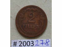 2 fillers 1921 Hungary