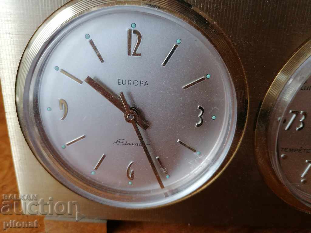 Collectible watch barometer EUROPA with price 80.00 BGN | € 40.90
