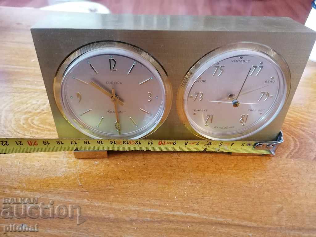 Collectible watch barometer EUROPA - 7