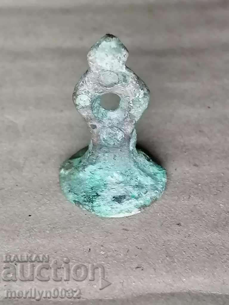 Old Ottoman bronze seal Unique - 6 Old Ottoman bronze seal Unique - 6