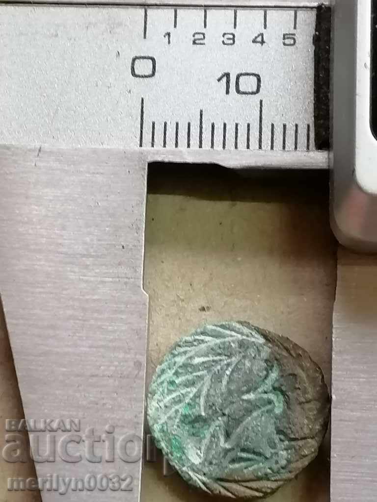 Παλαιά οθωμανική χάλκινη σφραγίδα Μοναδική - 7