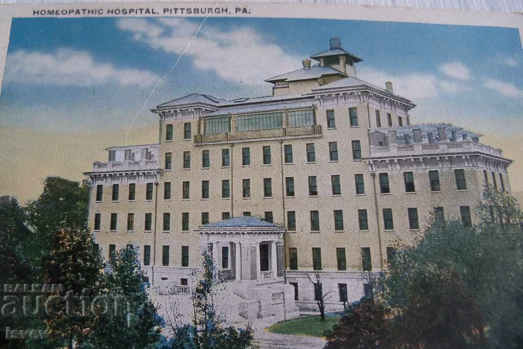 Old postcard from Pittsburgh, USA around 1930. with price 10.00 BGN | € 5.11 Old postcard from Pittsburgh, USA around 1930. with price 10.00 BGN | € 5.11