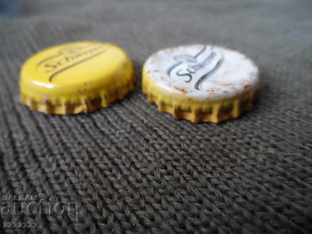 Auction Schweppes caps Auction Schweppes caps