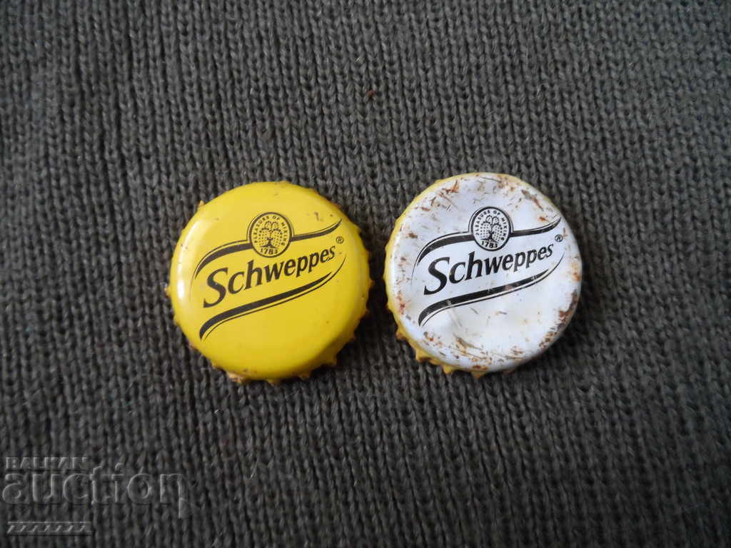 Schweppes caps