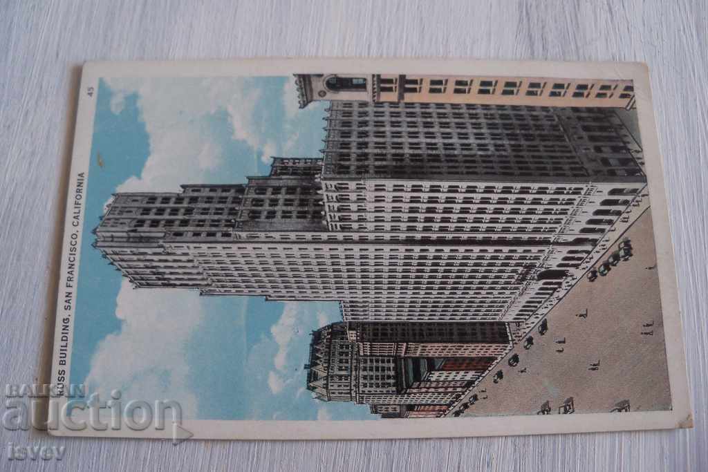 Old postcard from San Francisco, California 1930. with price 10.00 BGN | € 5.11