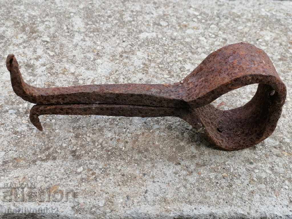 Wrought iron latch ring primitive wrought iron - 5 Wrought iron latch ring primitive wrought iron - 5