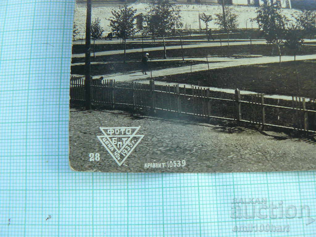 Auction  Card - Gorky town, Svoboda Square - the former prison in 1935