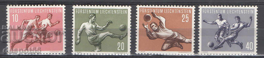 1954. Лихтенщайн. Световна футболона купа - Швейцария.