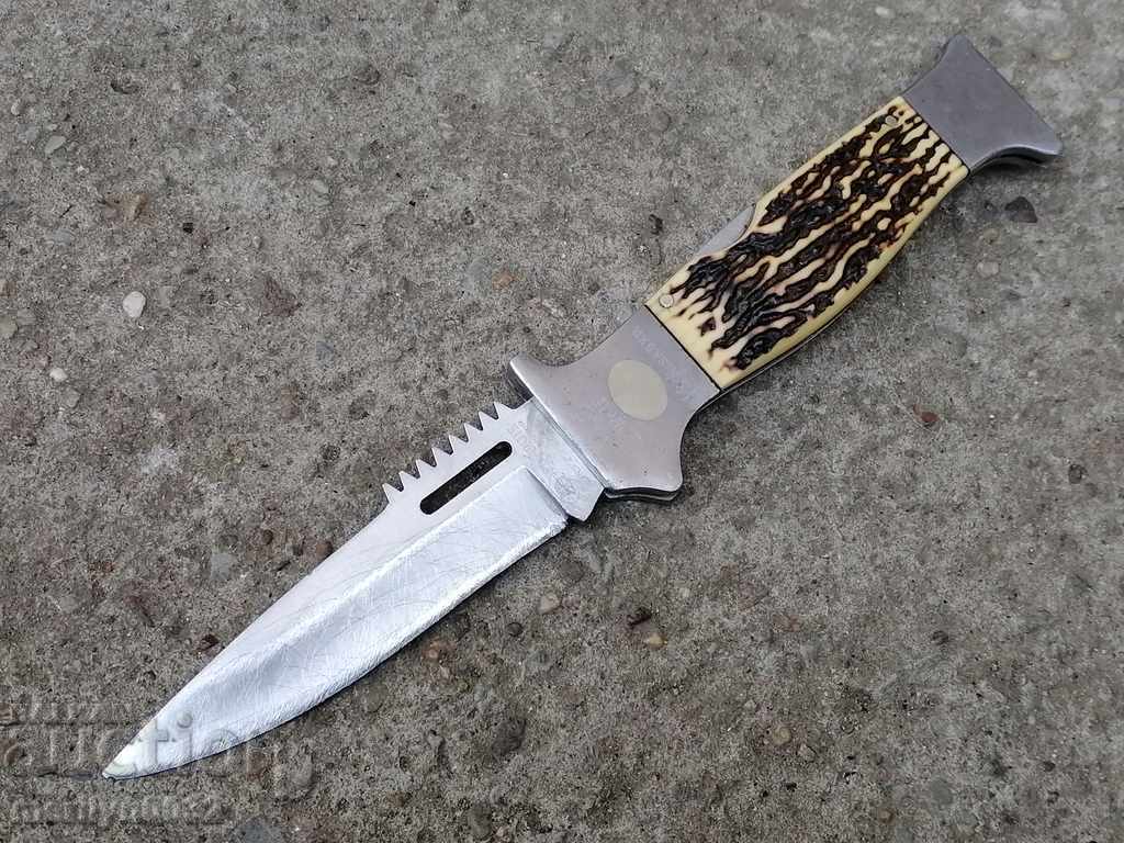 Παλιά επωνυμία American KNIFE με αριθμό μαχαιριού, μαχαίρι ΗΠΑ