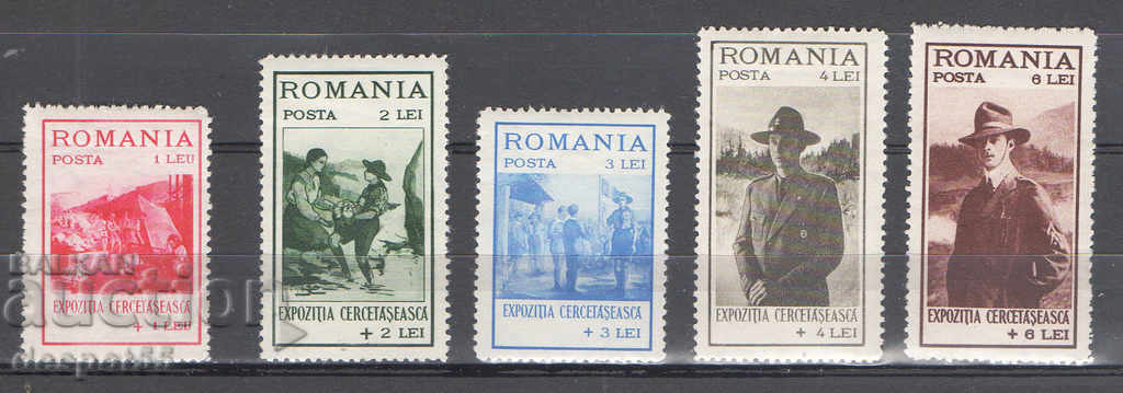 1931. Ρουμανία. Κίνηση προσκόπων.