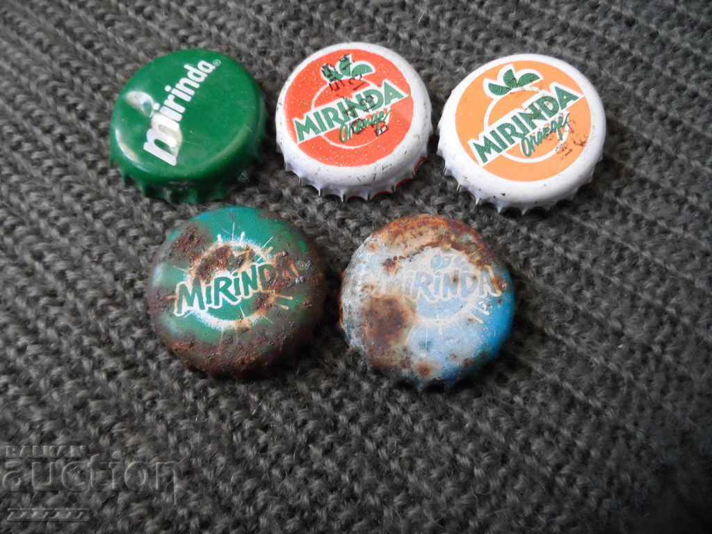 Auction MIRINDA caps Auction MIRINDA caps