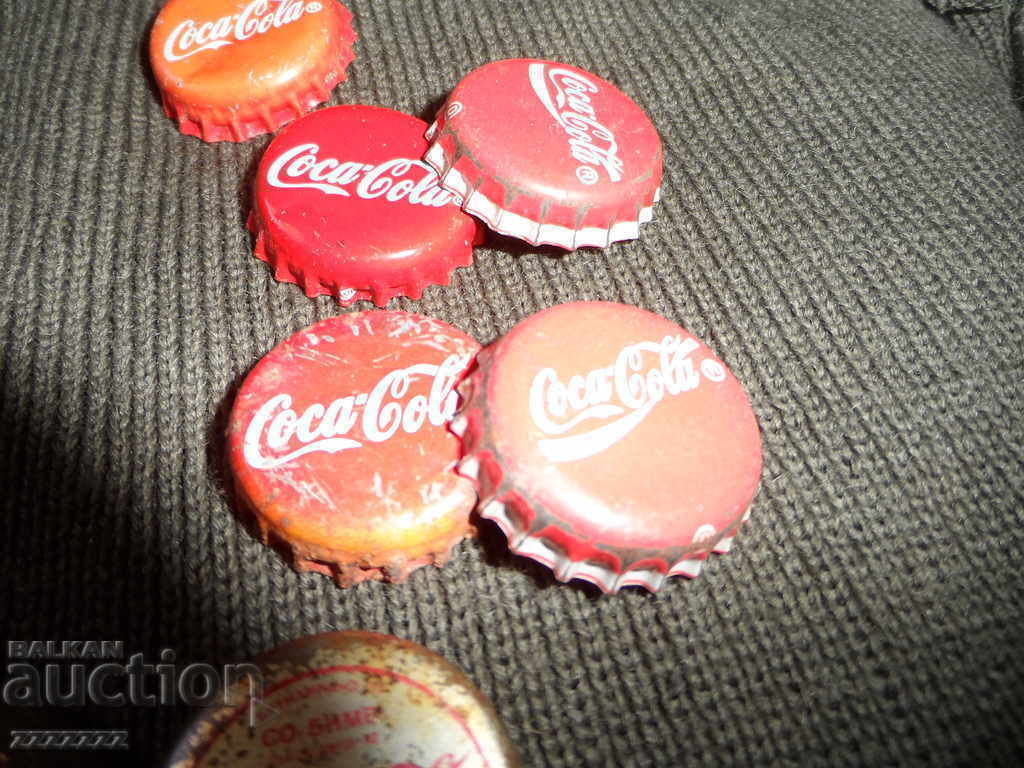 Delivery of Coca Cola caps Delivery of Coca Cola caps
