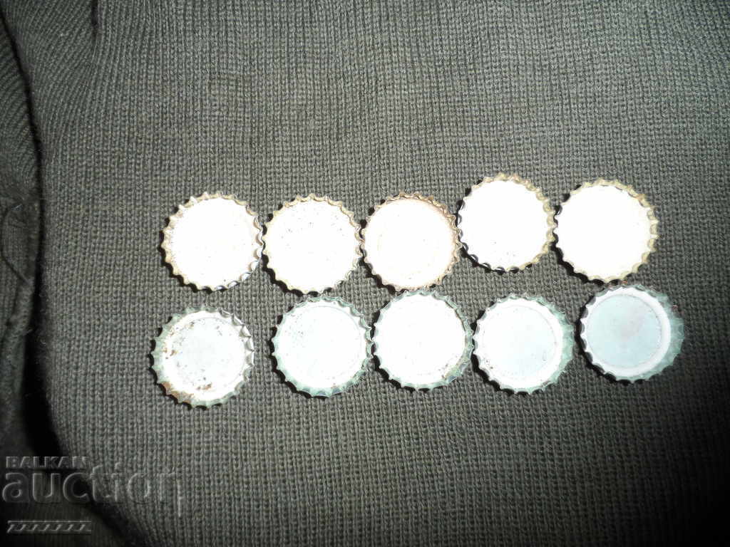 10 pcs. PEPSI caps with price 10.00 BGN | € 5.11 10 pcs. PEPSI caps with price 10.00 BGN | € 5.11