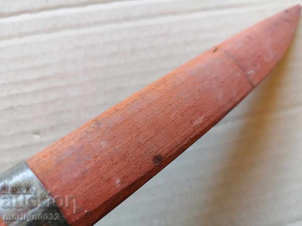 Old can of forged blade knife - 6