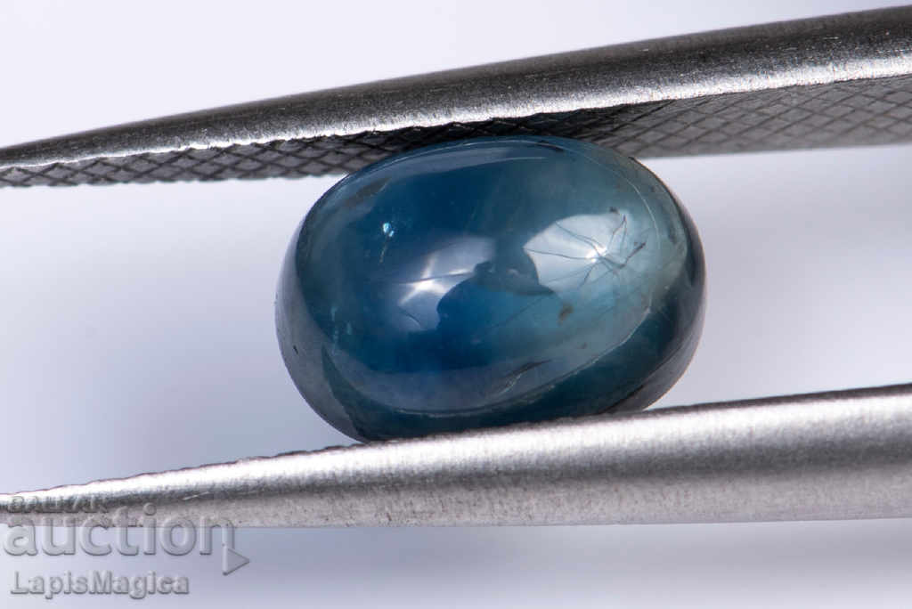 Blueish green sapphire 1.85ct heated only