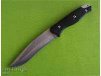 Hunting knife with fixed blade S037A -160x305