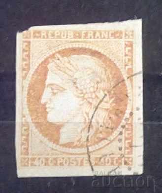 Франция 1849 Церера 600 € Клеймо
