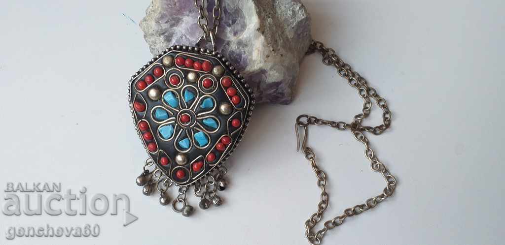 Old handmade necklace/amulet